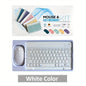 Wireless keyboard and mouse set for tablets, rechargeable