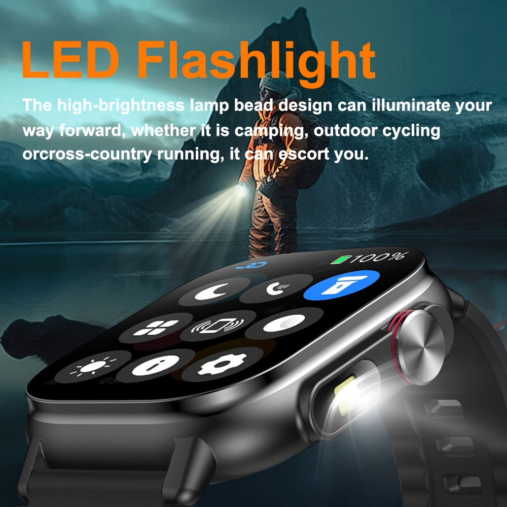 SENBONO GPS Smartwatch for Men and Women, 2.01" HD Display