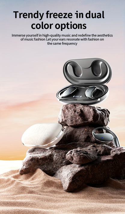 Wireless earbuds, 80 hours battery life, LED display