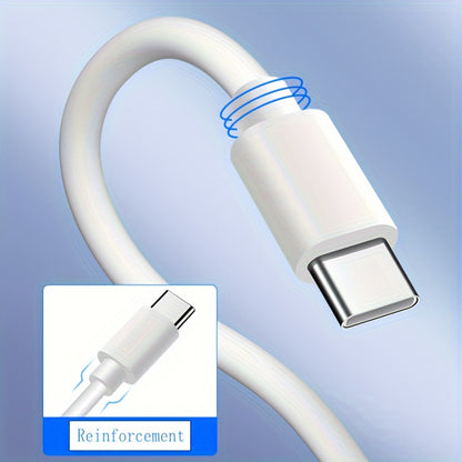 Fast charging cable 60W 3A 100cm, USB-Type-C