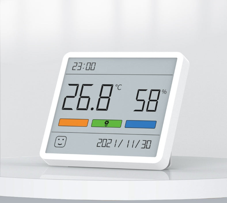 Clock Hygrograph All Portable Power Off Memory Can Be Pasted Can Stand