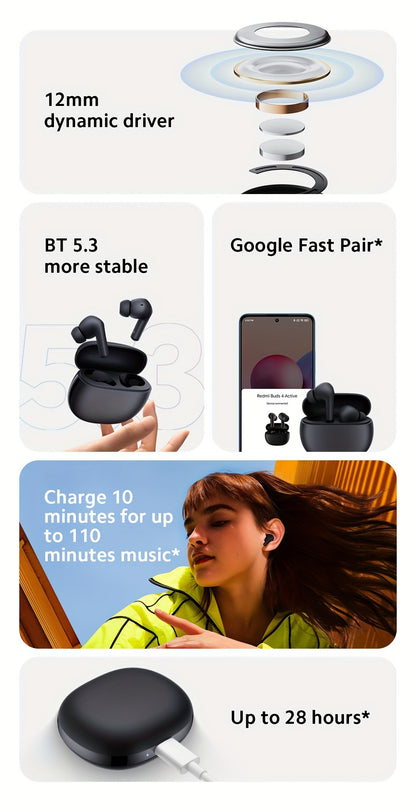 Xiaomi Redmi Buds 4 active earbuds