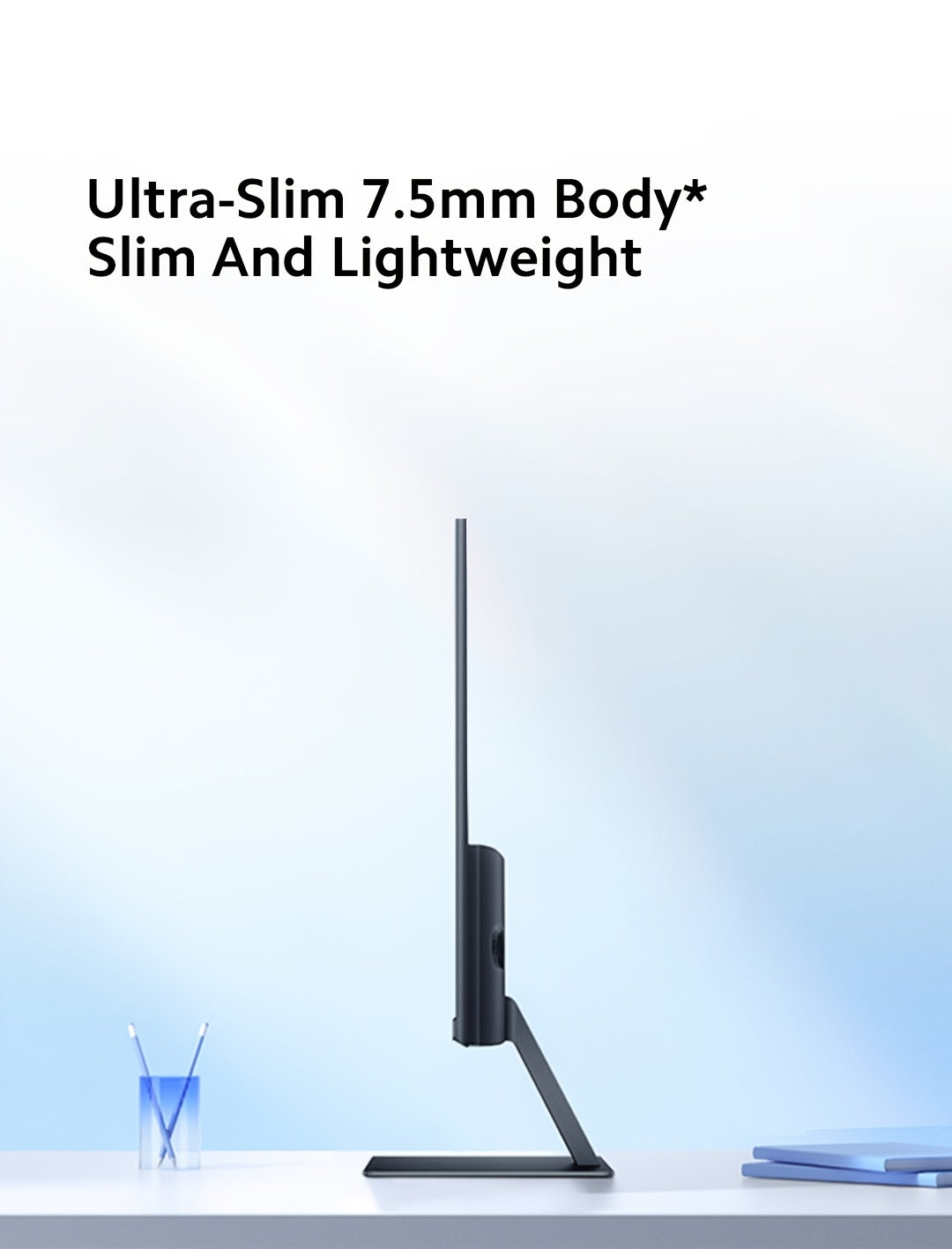 Xiaomi 27" monitor, Full HD, ultra-thin