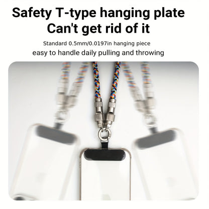 Phone strap fast charging cable combination, 60W, C-type