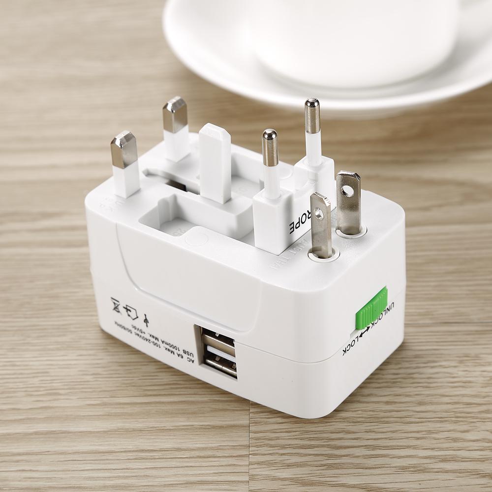Travel adapter, universal compatibility