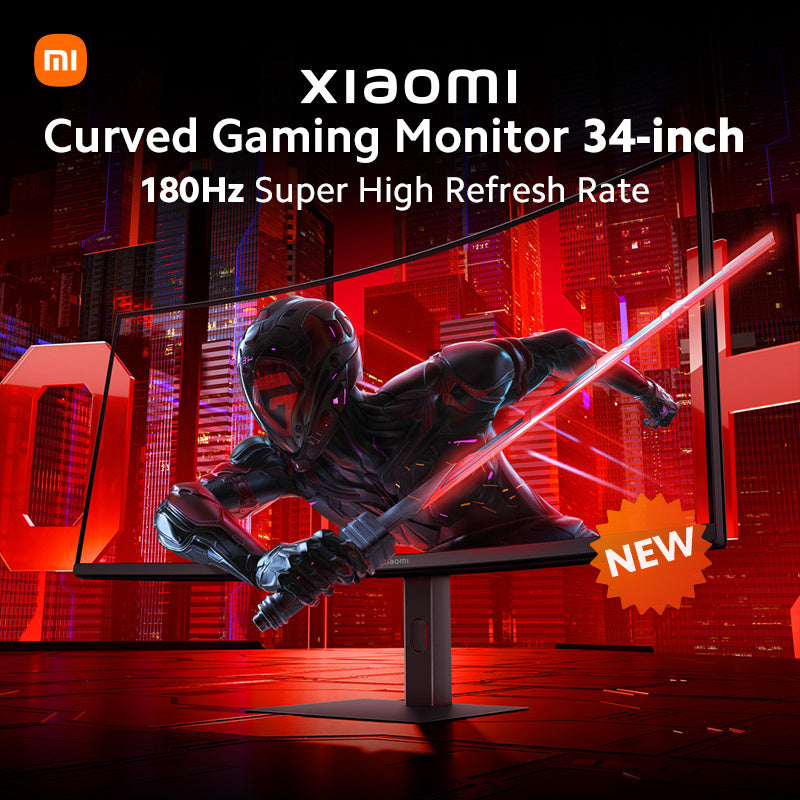 Xiaomi 34" Curved Gaming Monitor for Professionals