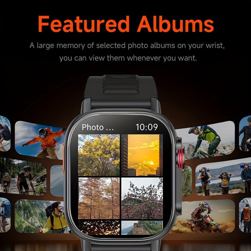 SENBONO GPS Smartwatch for Men and Women, 2.01" HD Display