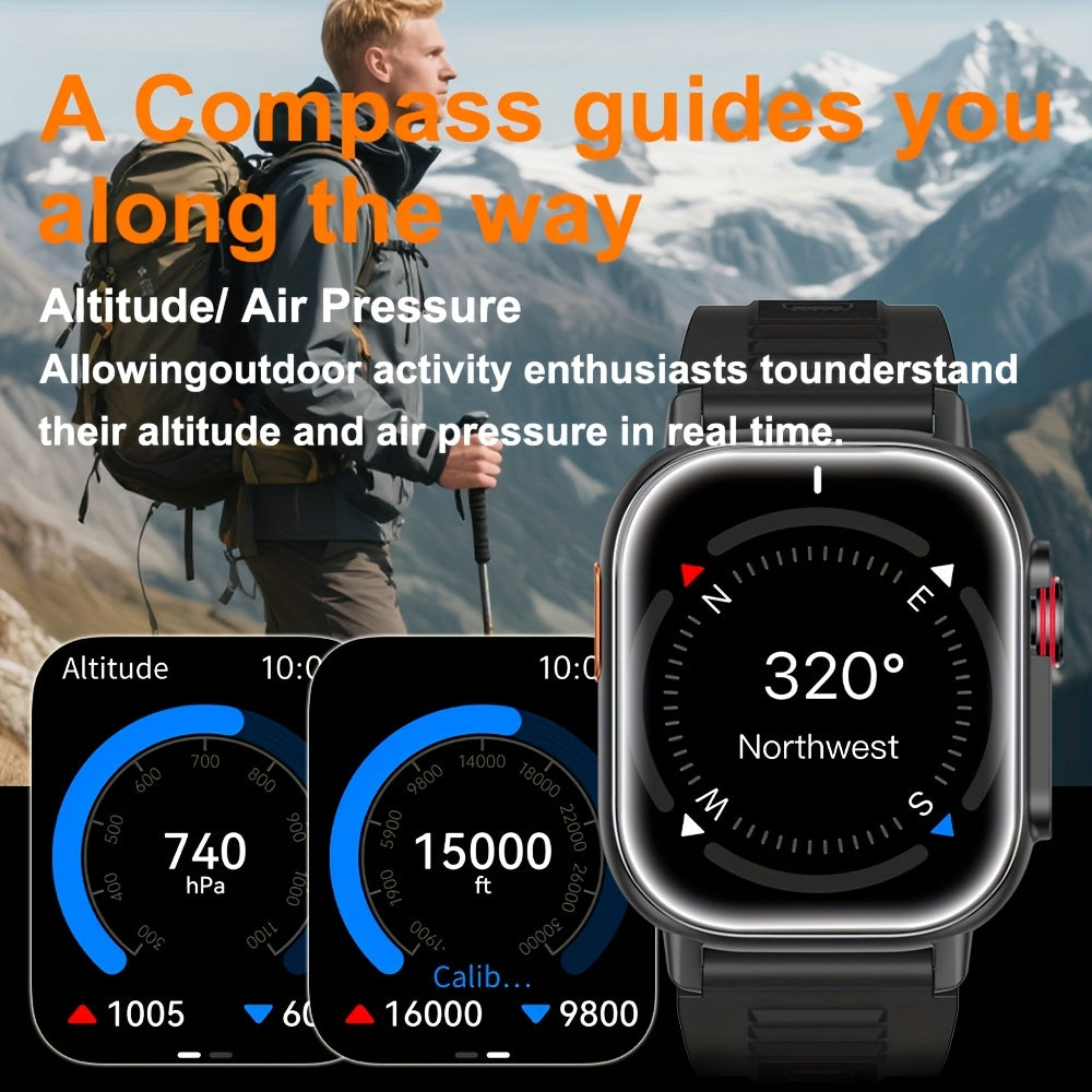 SENBONO GPS Smartwatch for Men and Women, 2.01" HD Display