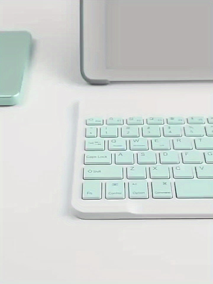 Wireless keyboard and mouse set for tablets, rechargeable