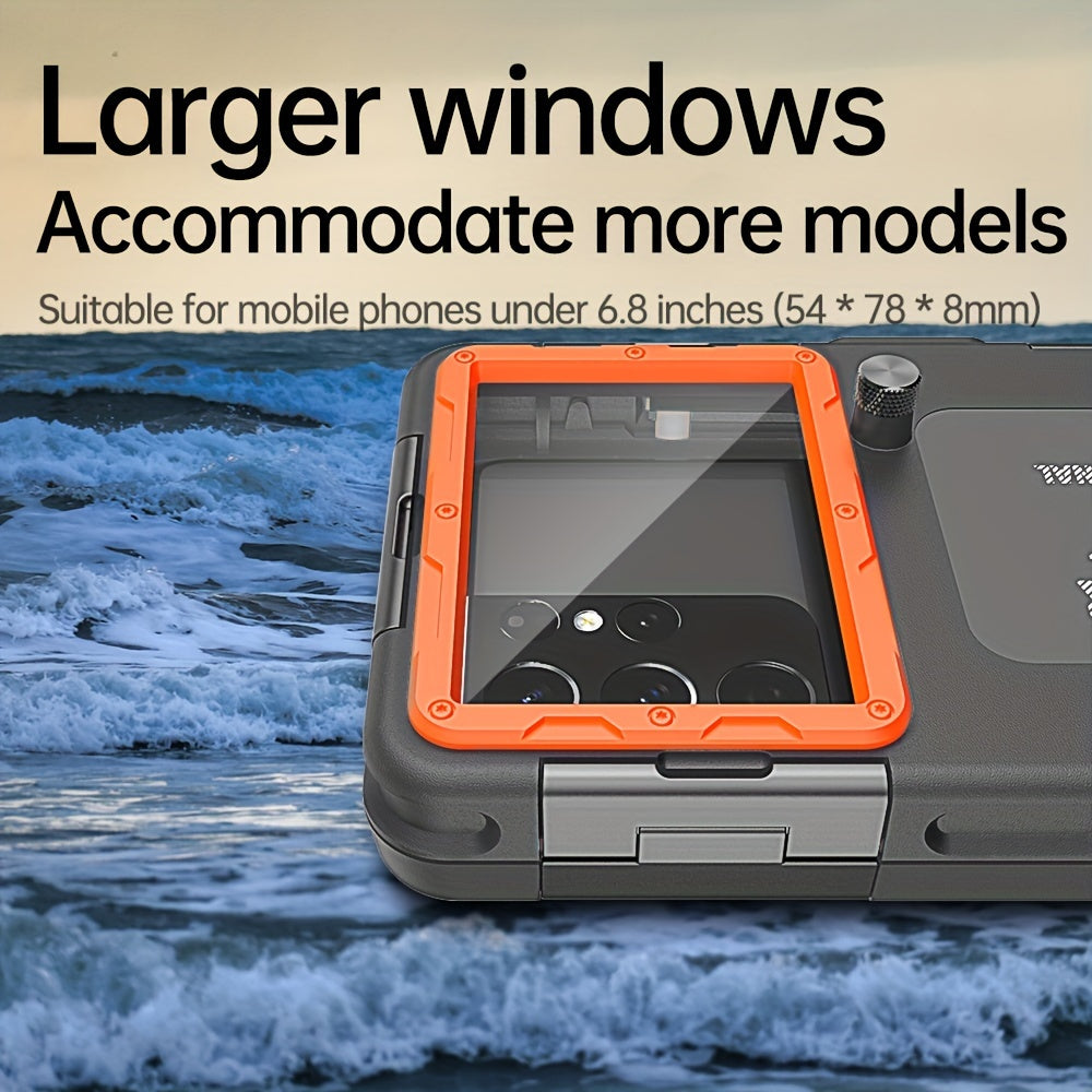 Waterproof phone case for 15m diving